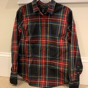 J. Crew Perfect Fit plaid shirt